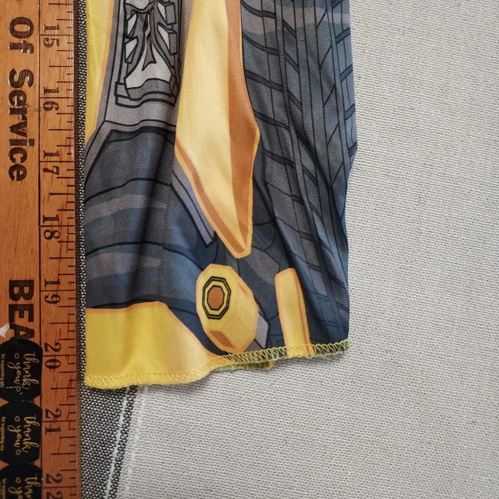 Transformers Bumblebee Costume Kids Yellow Padded Jumpsuit‎ Only Halloween XS